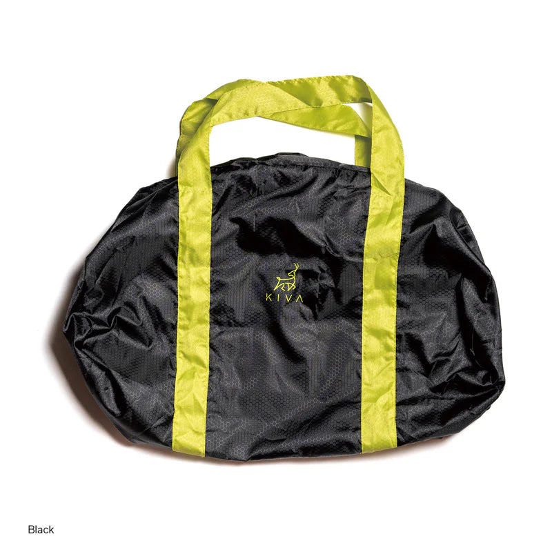 Duffle In Pocket(コンパクトに畳めるダッフルバッグ/ジッパー付き)【KIVA OUTDOORS】