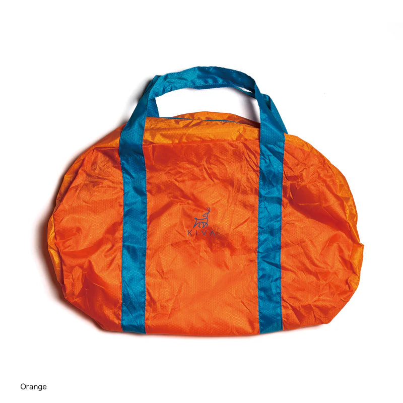 Duffle In Pocket(コンパクトに畳めるダッフルバッグ/ジッパー付き)【KIVA OUTDOORS】