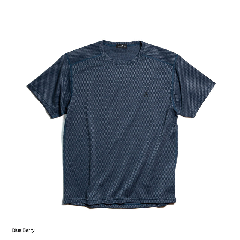 ADJUST S/S SHIRTS(化繊×天然繊維/超速乾Tシャツ)【STATIC】