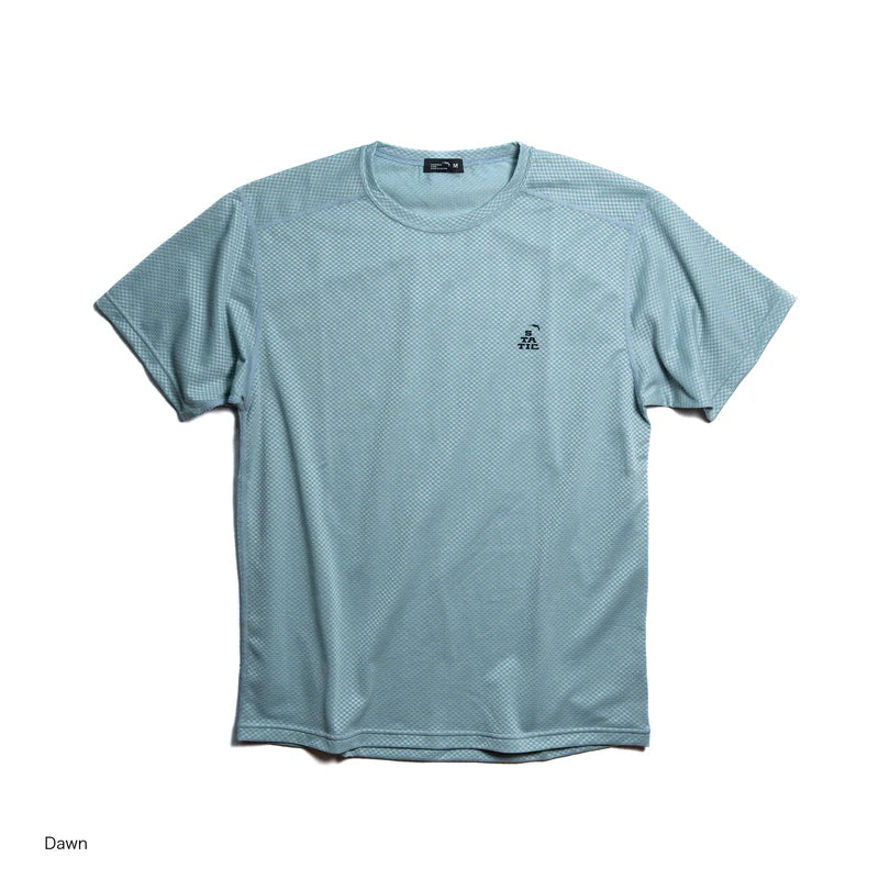 ADJUST S/S SHIRTS(化繊×天然繊維/超速乾Tシャツ)【STATIC】