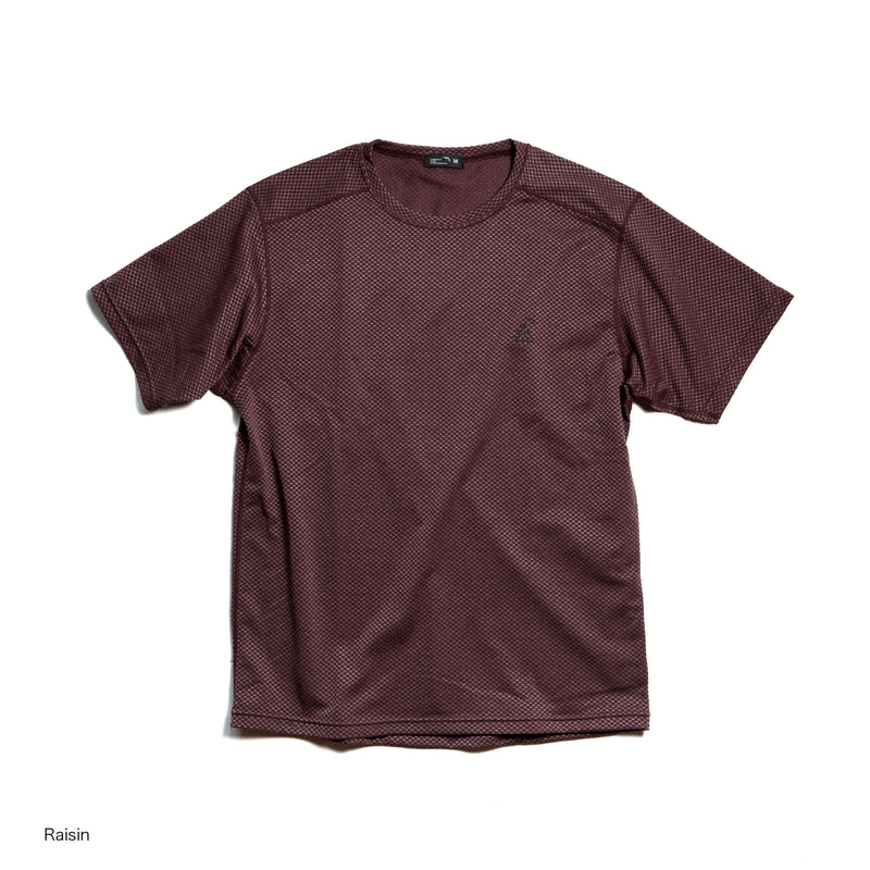 ADJUST S/S SHIRTS(化繊×天然繊維/超速乾Tシャツ)【STATIC】