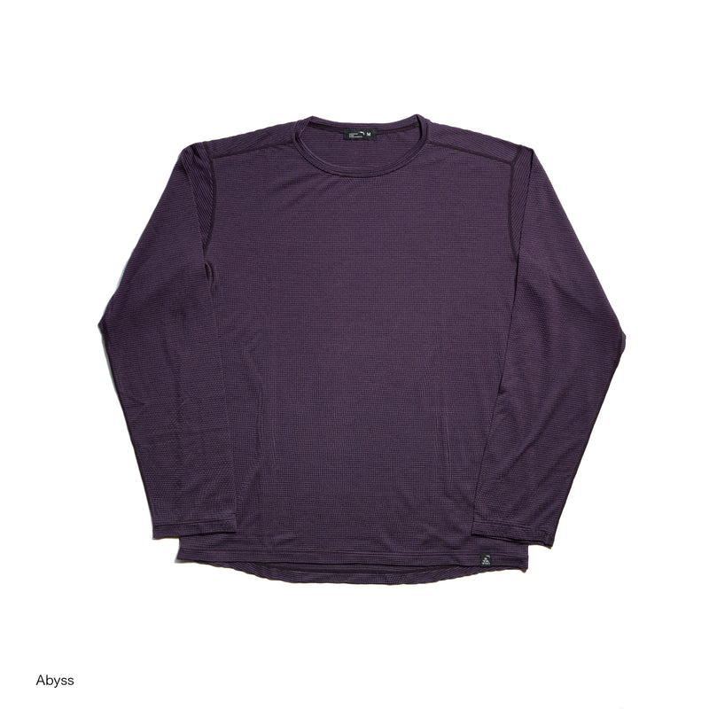 ALL ELEVATION L/S SHIRTS M's(メリノウール×ポリエステル/長袖)【STATIC】
