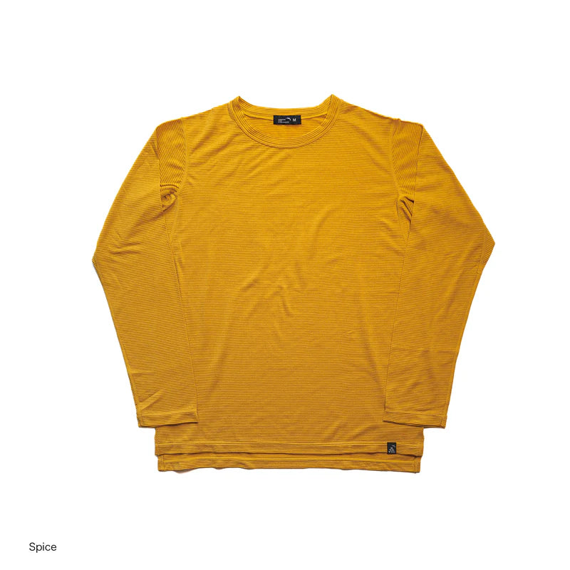 ALL ELEVATION L/S SHIRTS M's(メリノウール×ポリエステル/長袖)【STATIC】