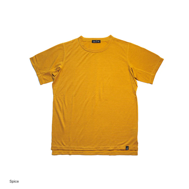 ALL ELEVATION S/S SHIRTS W's(メリノウール×ポリエステル/半袖)【STATIC】