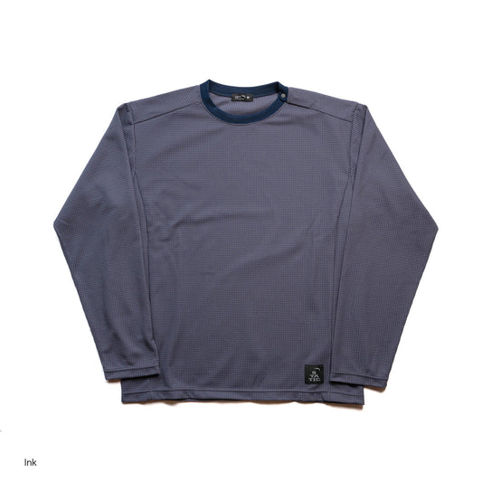 ★DOUBLECELL CREW(秋~春に丁度いいベースレイヤー)【STATIC】旧シーズン品の為30%OFF