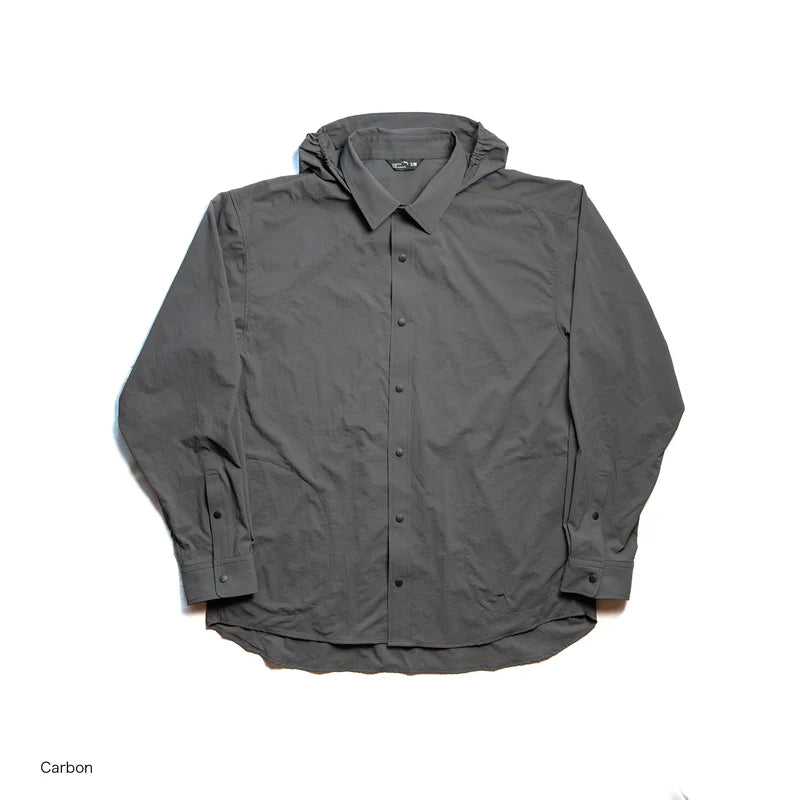 MERCED RIVER HOOD SHIRTS(フード付き/薄手・軽量/シェル素材のシャツ)【STATIC】