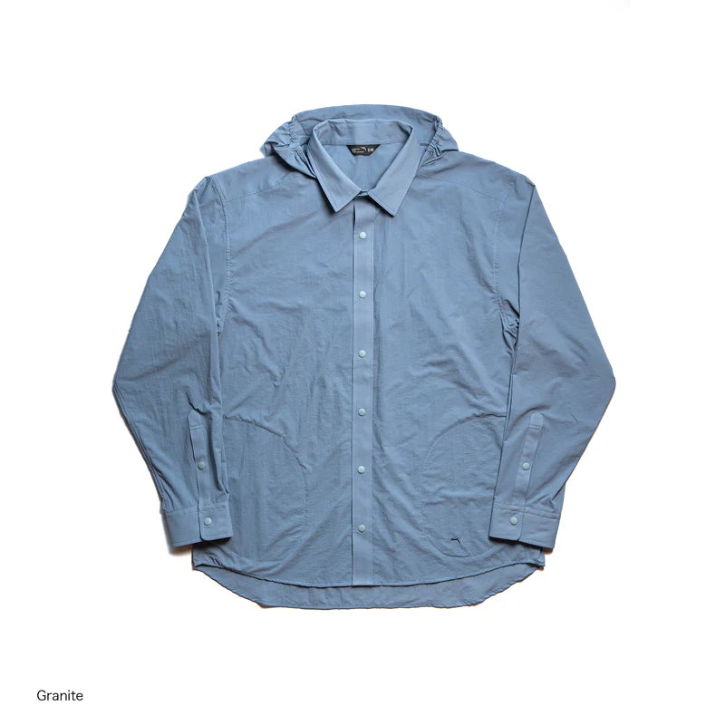 MERCED RIVER HOOD SHIRTS(フード付き/薄手・軽量/シェル素材のシャツ)【STATIC】