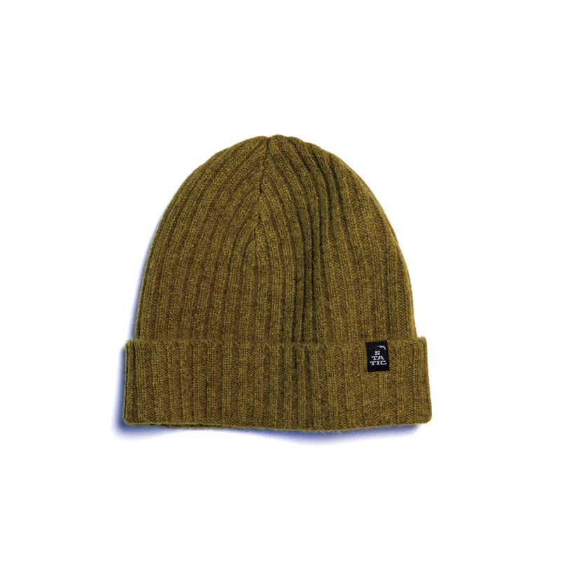 yasuyuki ishii ニット帽 YAK BASIC KNIT CAP(暑くなりすぎない温かニット帽)【STATIC