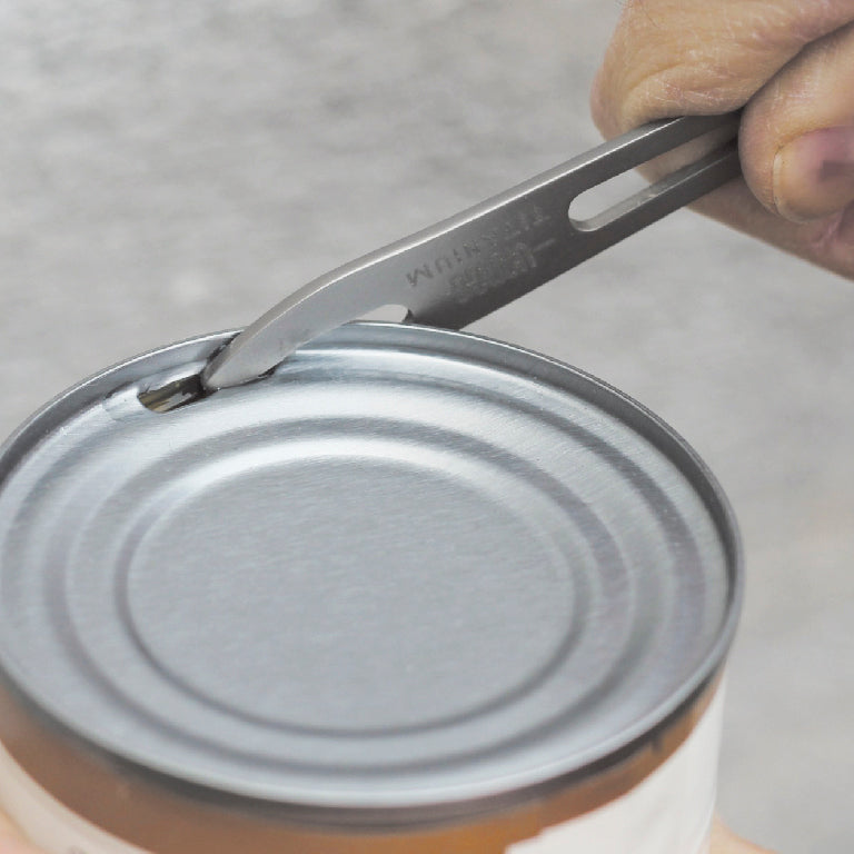 チタニウム スコーク(スプーン、フォーク、缶切り、栓抜き)【VARGO】