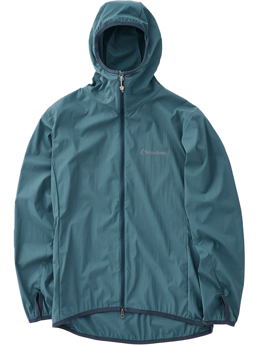 WS WIND RIVER HOODY Women《2025SS》(通気性のあるウインドシェル/ストレッチ/撥水/軽量)【Teton Bros.】