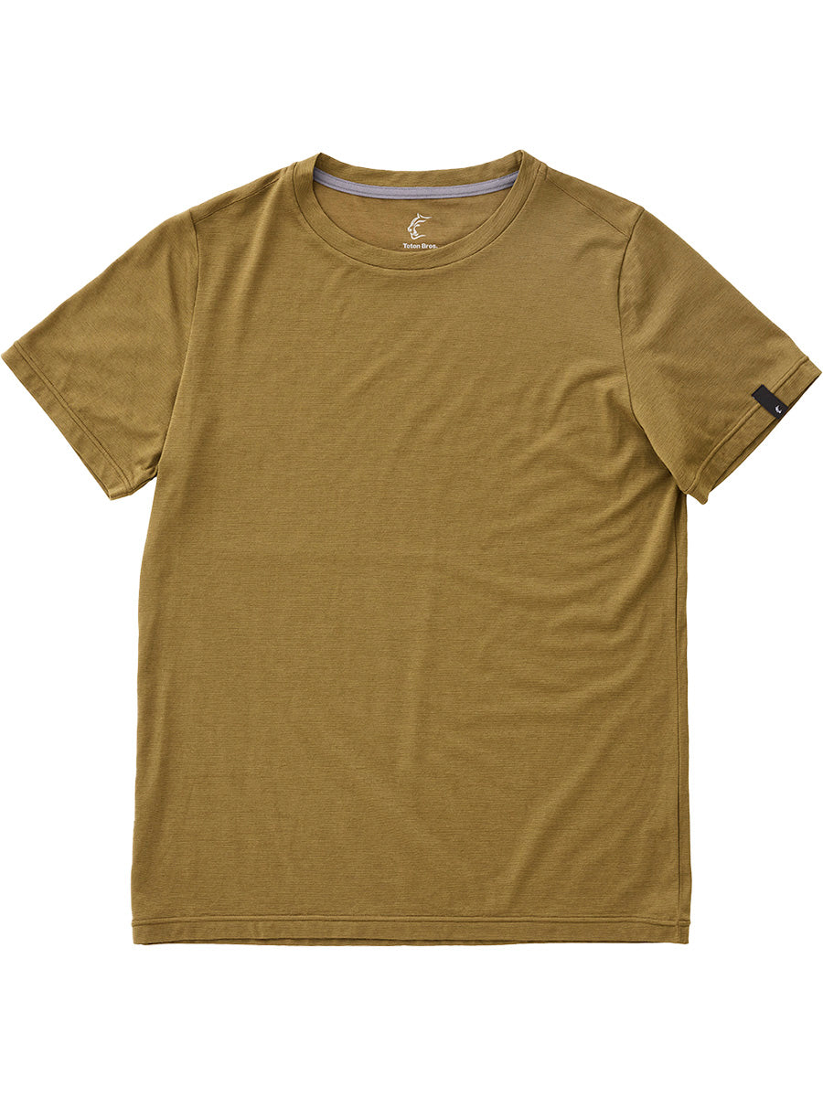WS Axio Lite Tee 2025(ウール×化繊/防臭&速乾Tシャツ)【Teton Bros.】
