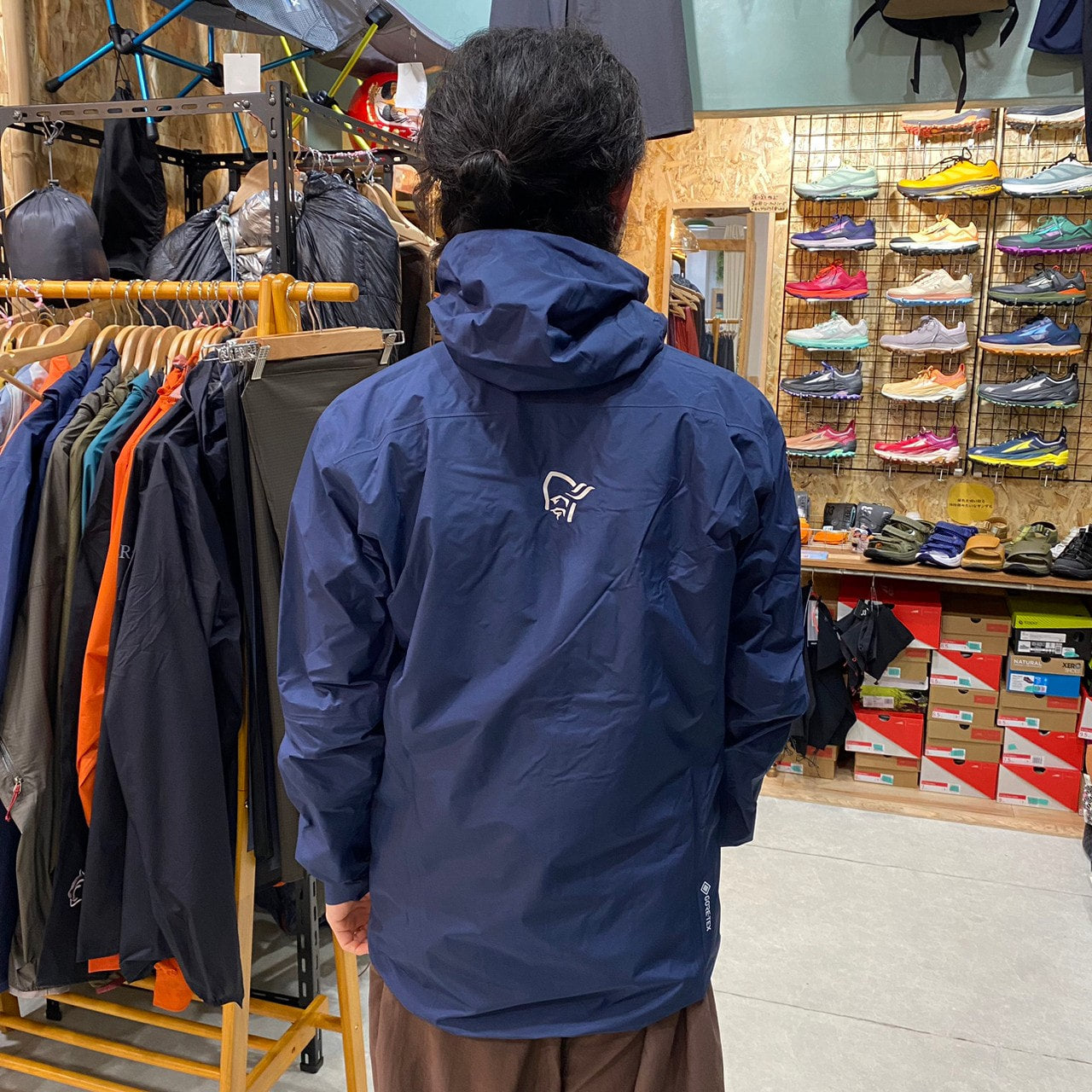 FALKETIND GORE PACLITE JACKET MENS(GORE-TEX/軽量258g/多機能レインジャケット)【NORRONA】