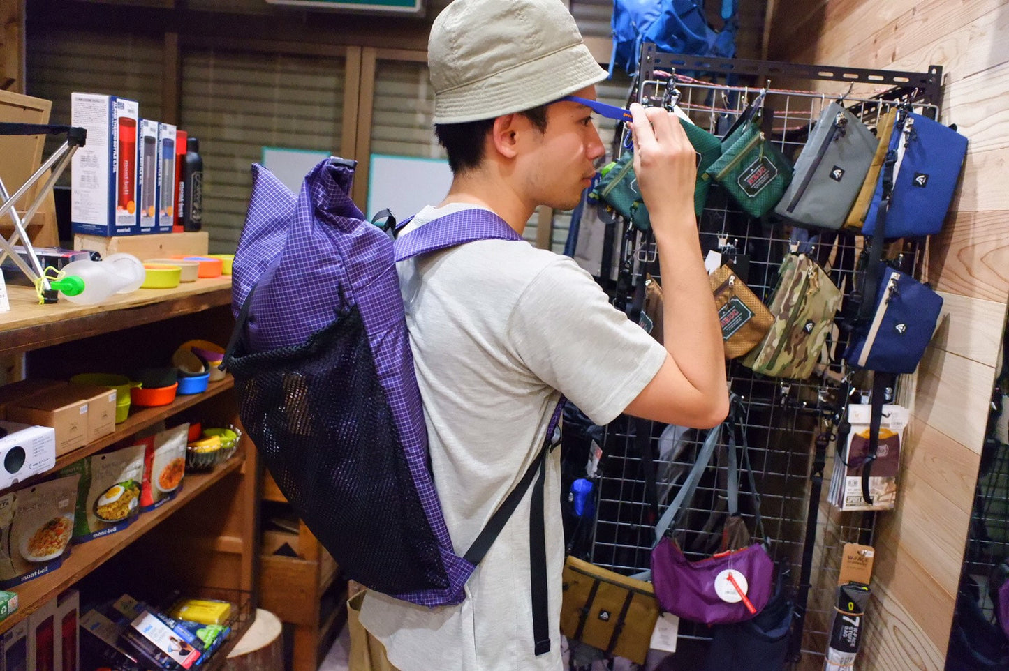 BIG TURTLE(マルチに使える軽量バックパック)【Trail Bum】