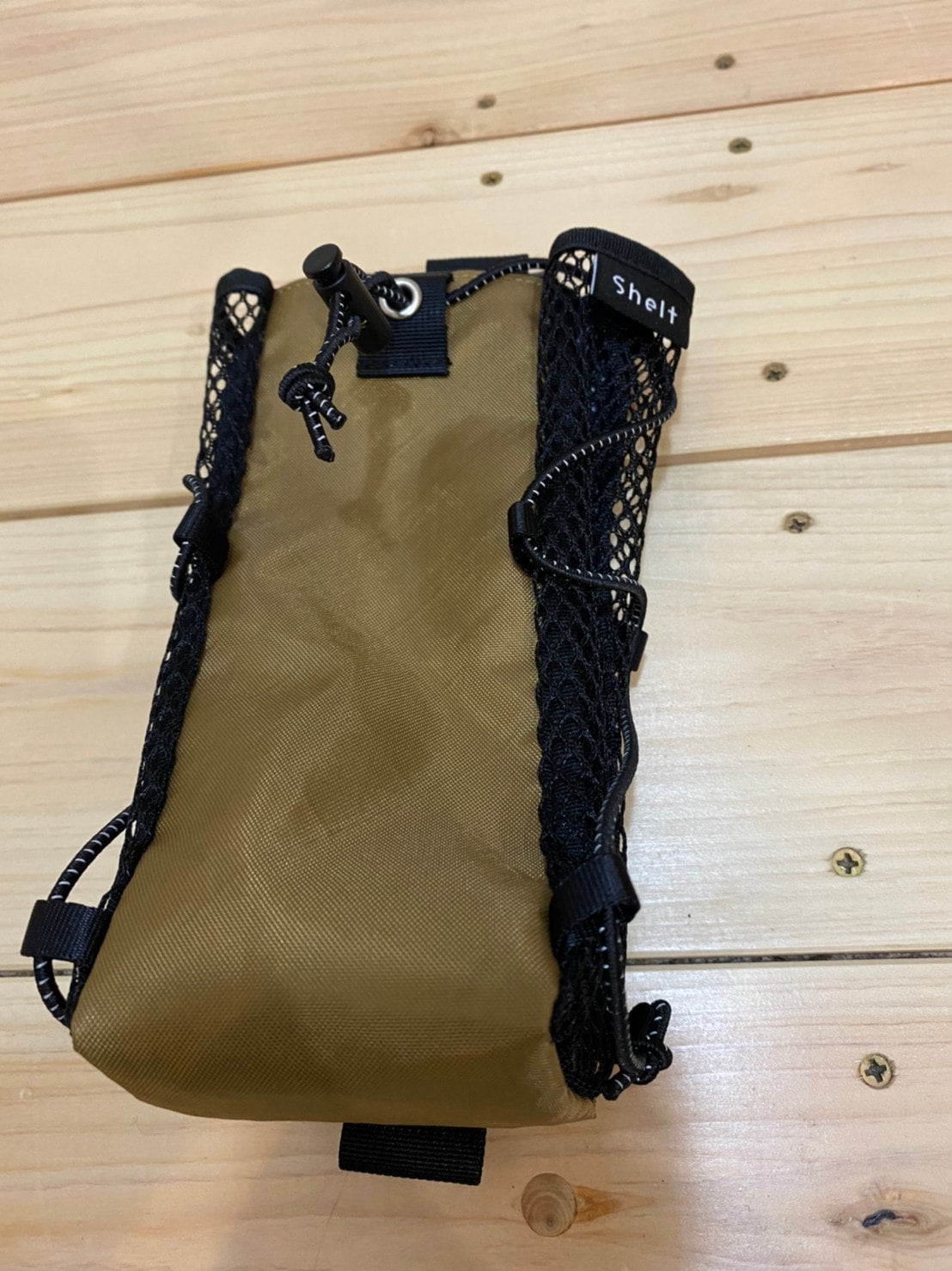 Bottle Holder(軽量メッシュのブレにくいボトルホルダー)【Shelt】