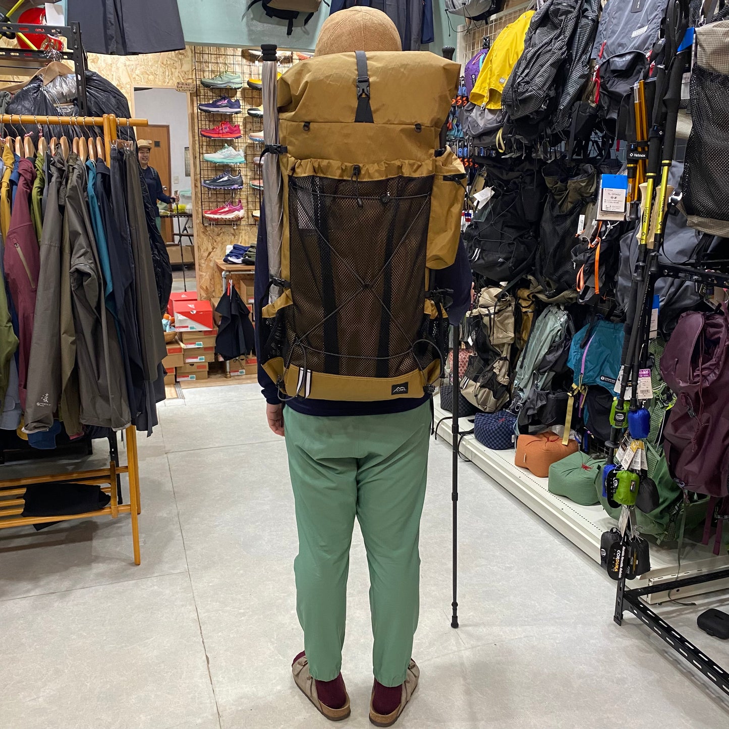 TAE BAEK 2 X-PAC≪HIP BELT別売り≫(45L/軽量/フレームあり【CAYL】