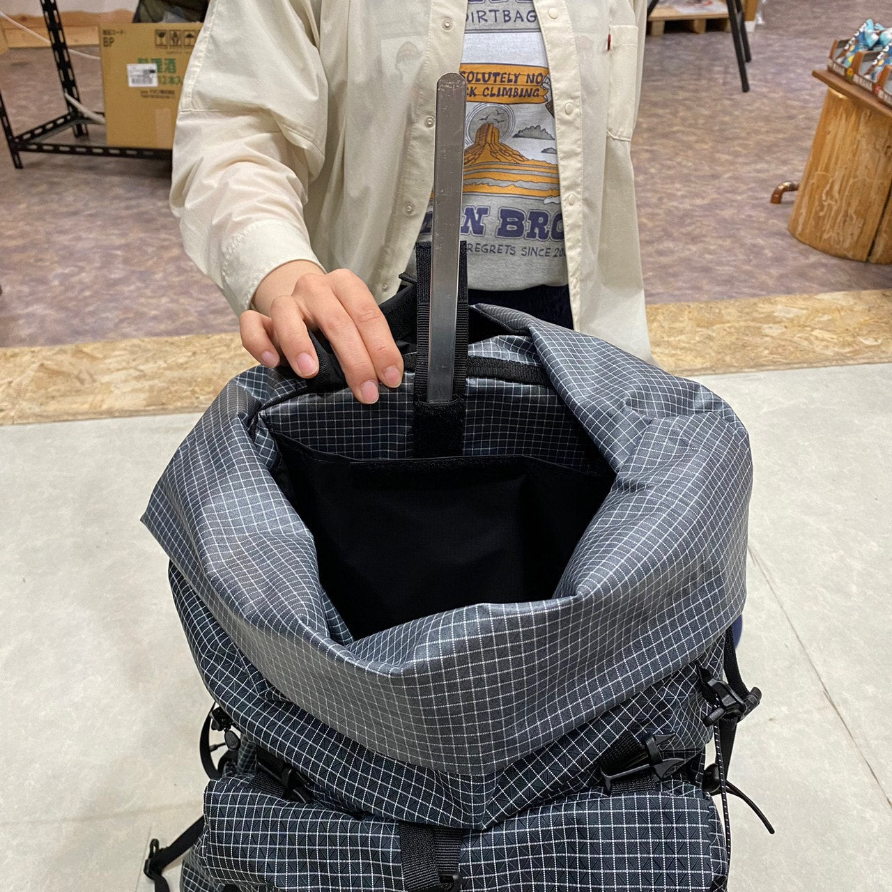 BAEKDU 2 b-grid〈HIP BELT別売り〉(55L/耐荷重15㎏/テント泊におすすめ)【CAYL】