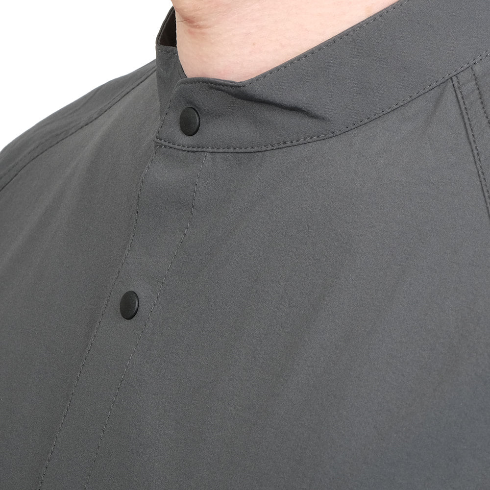 ソフトシェルのバンドカラーシャツ(秋冬春)【AXESQUIN ELEMENTS】★旧製品の為、30%OFF