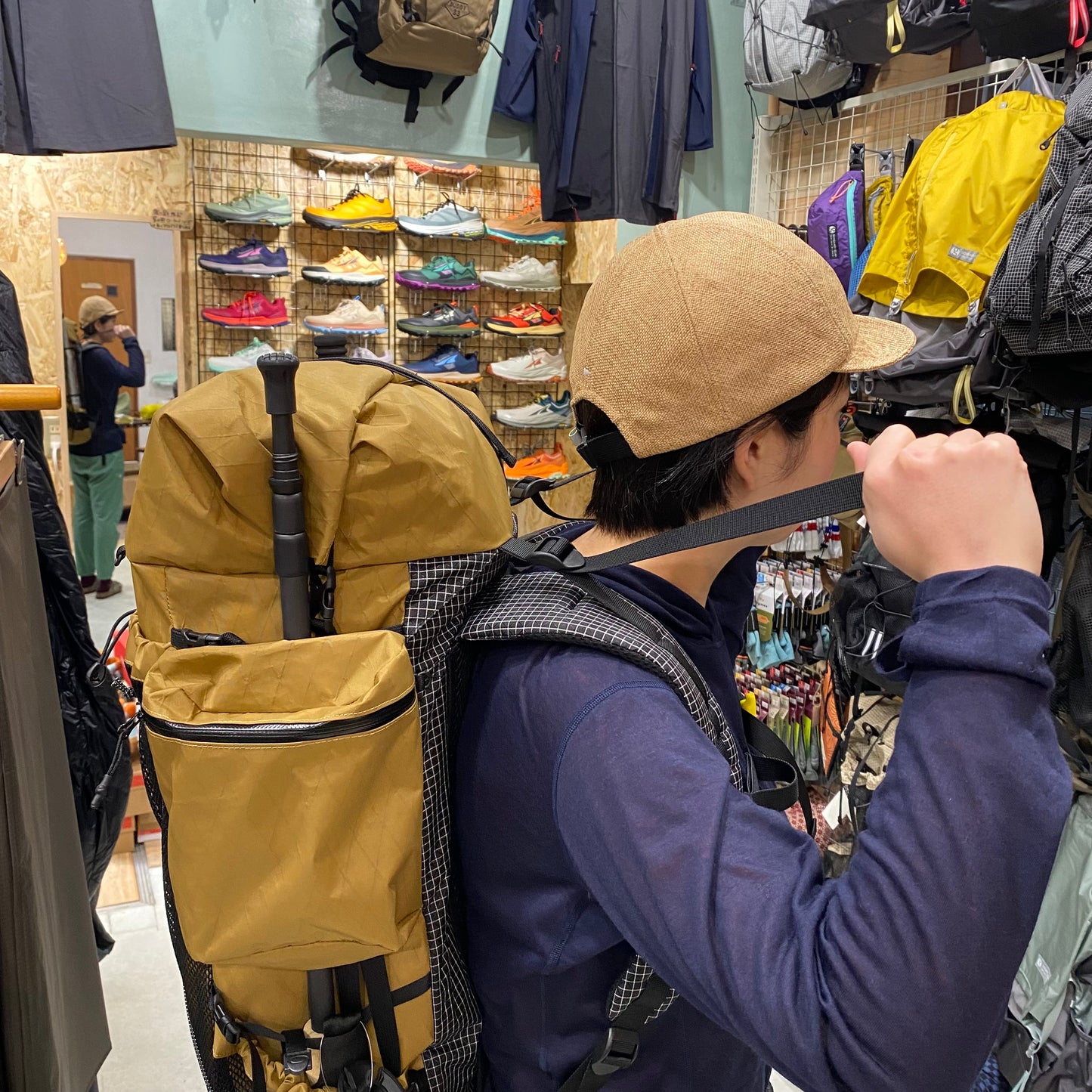 TAE BAEK 2 X-PAC≪HIP BELT別売り≫(45L/軽量/フレームあり【CAYL】