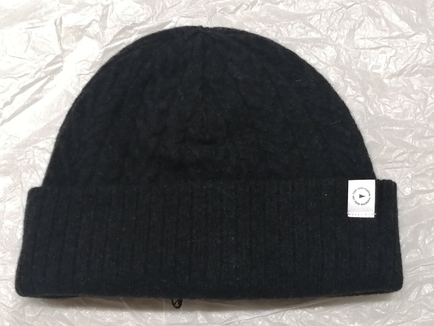 Stratus Cable Watch (裏表で異なる編地のリバーシブルニット帽)【halo commodity】