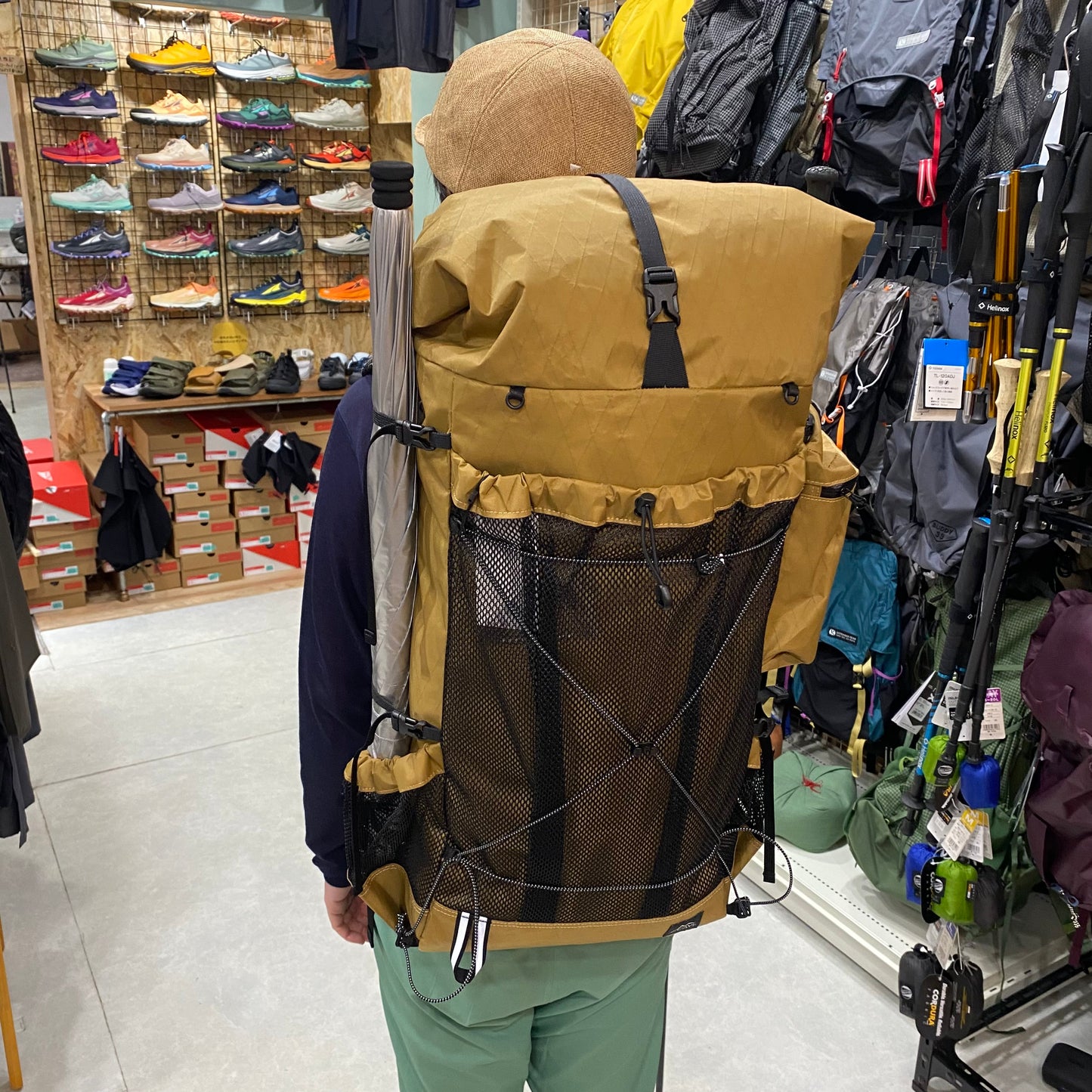 TAE BAEK 2 X-PAC≪HIP BELT別売り≫(45L/軽量/フレームあり【CAYL】