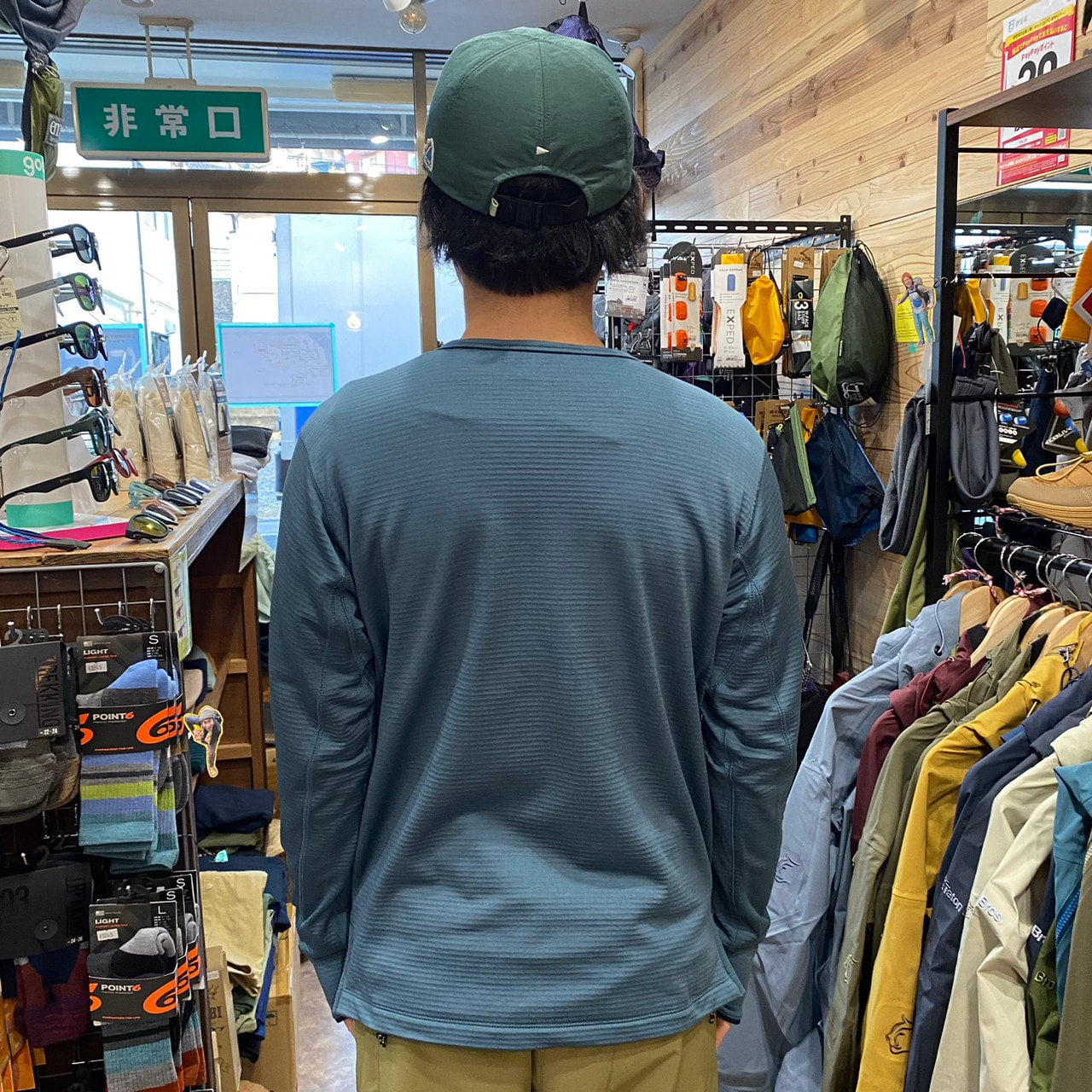 Graphene Crew Mens(薄くてあたたかいフリース/クルーネック)【Teton Bros.】