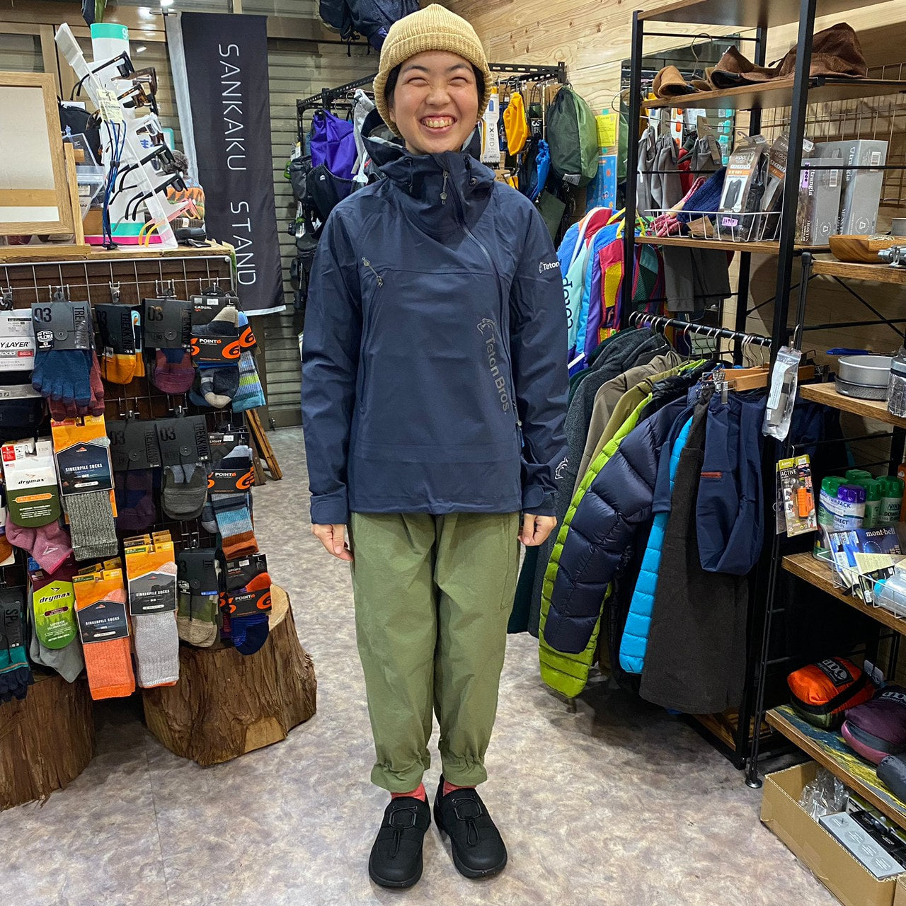 WS Lady Bug Jacket ハードシェル(通気性/軽量/ストレッチ)【Teton Bros.】 ★旧製品の為、30%OFF