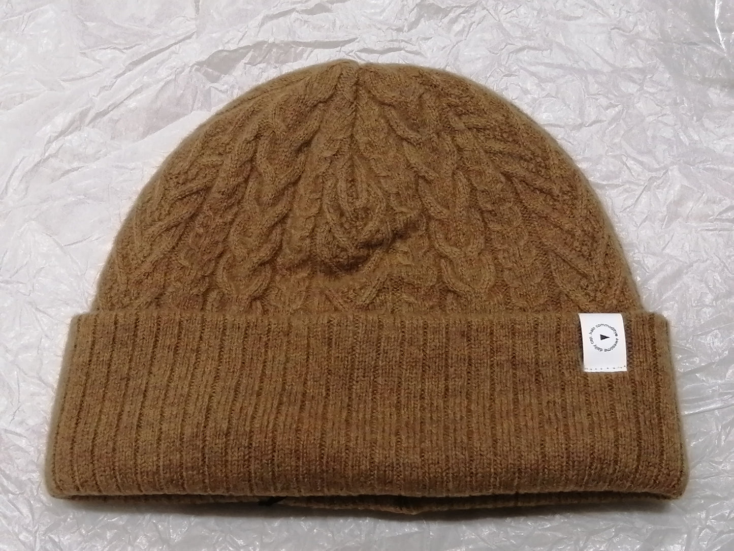 Stratus Cable Watch (裏表で異なる編地のリバーシブルニット帽)【halo commodity】