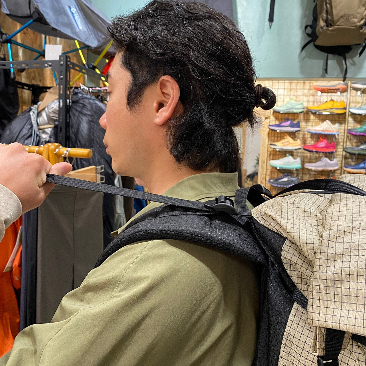 BAEKDU 2 b-grid〈HIP BELT別売り〉(55L/耐荷重15㎏/テント泊におすすめ)【CAYL】