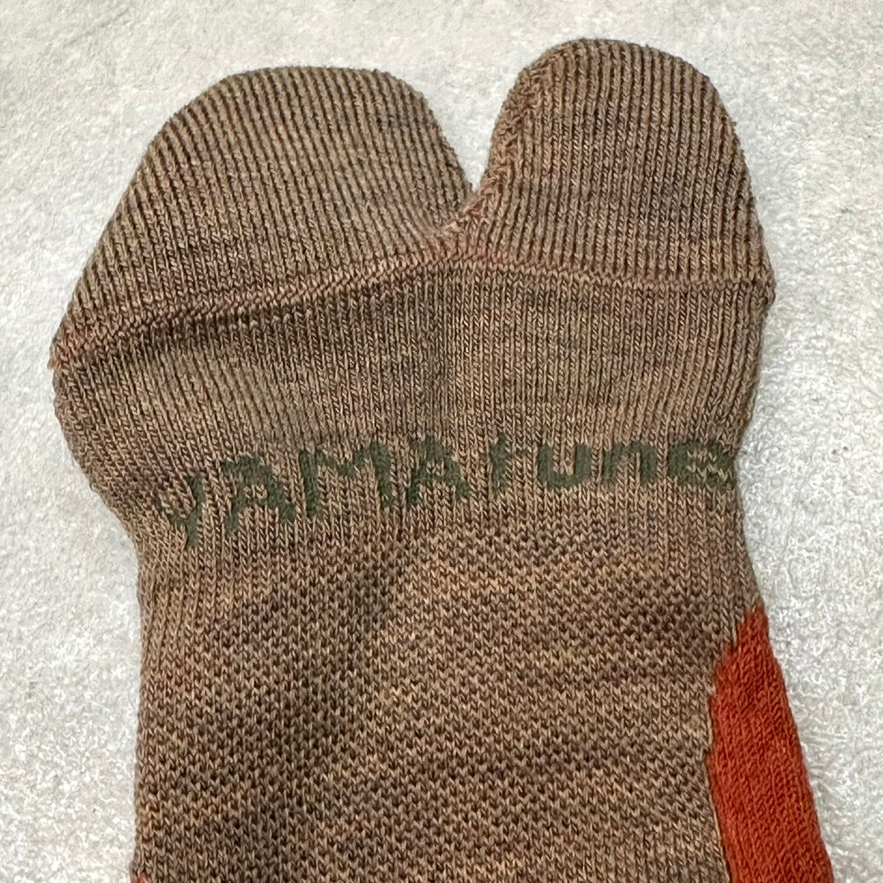 Hikers Arch Socks TABI QUARTER(足袋型のメリノウールソックス/ショート丈)【YAMAtune】