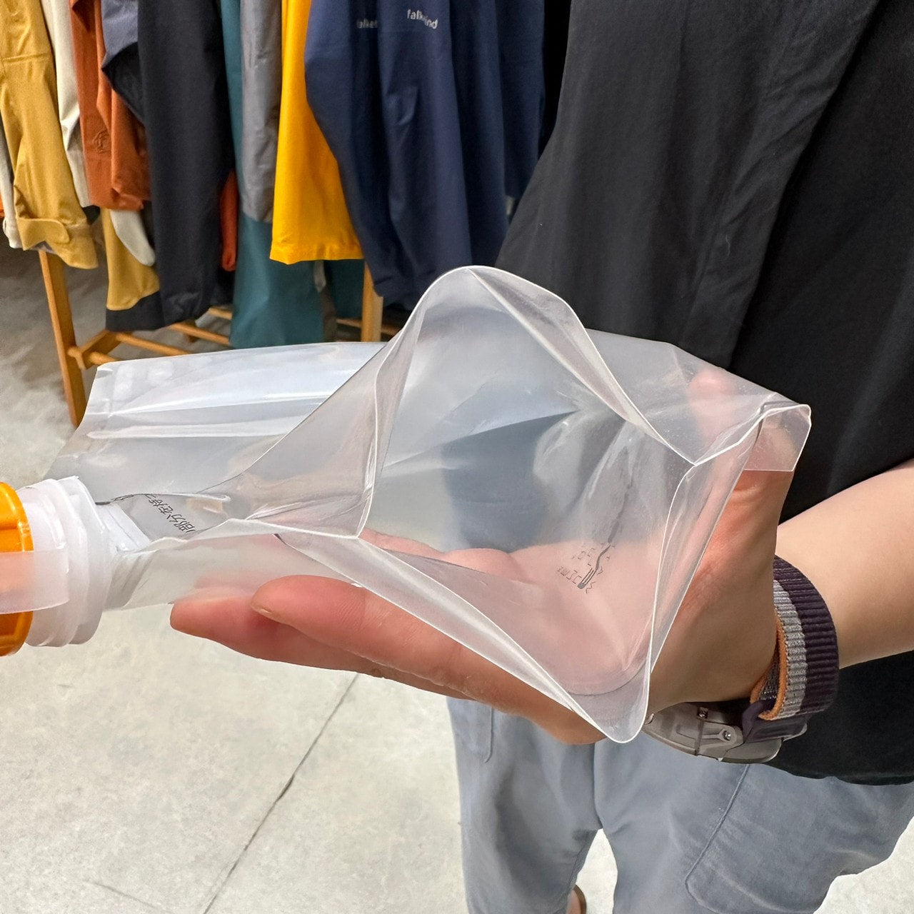 Water bag (口が大きく開く/注ぎやすい/洗いやすい/乾かしやすい/2L・3L)【EVERNEW】