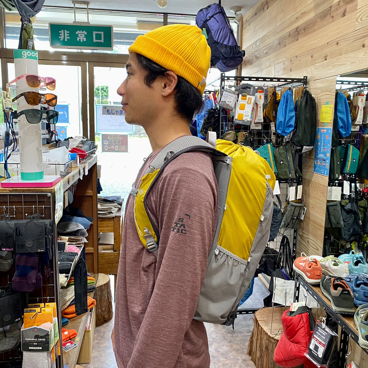 MINIMALIST 19 DAYPACK(超軽量331g/日帰り/アタックザック/19L)【GOSSAMER GEAR】
