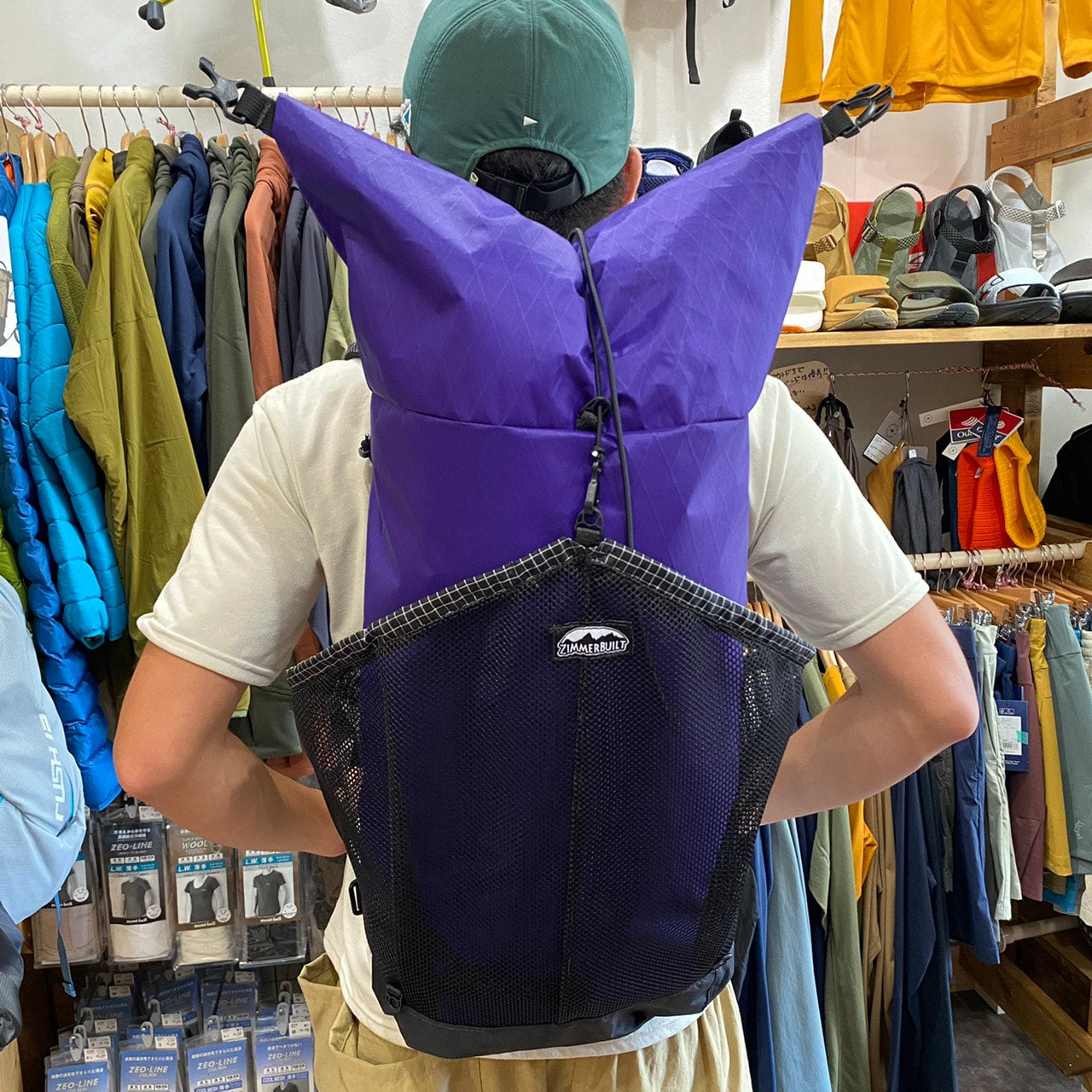 PikaPack X-pac(30L/超軽量/底面ポケット付き)【ZIMMER BUILT】