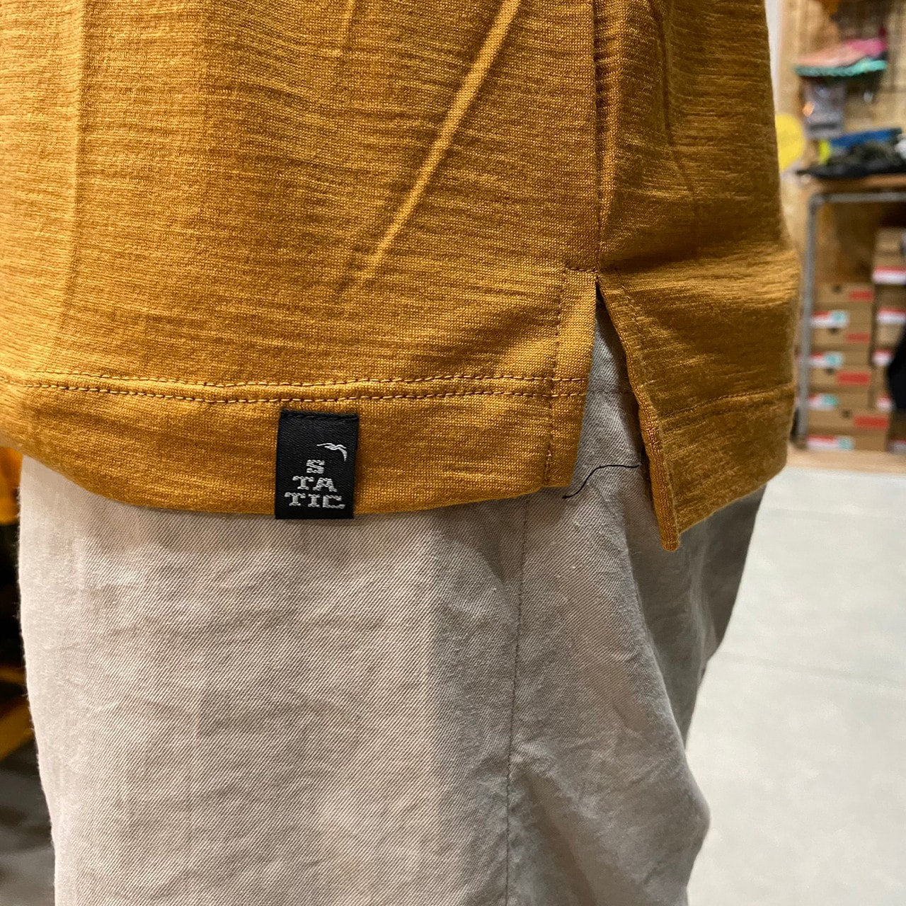 RAW L.W. L/S SHIRTS W`S(メリノウール100%) 【STATIC】