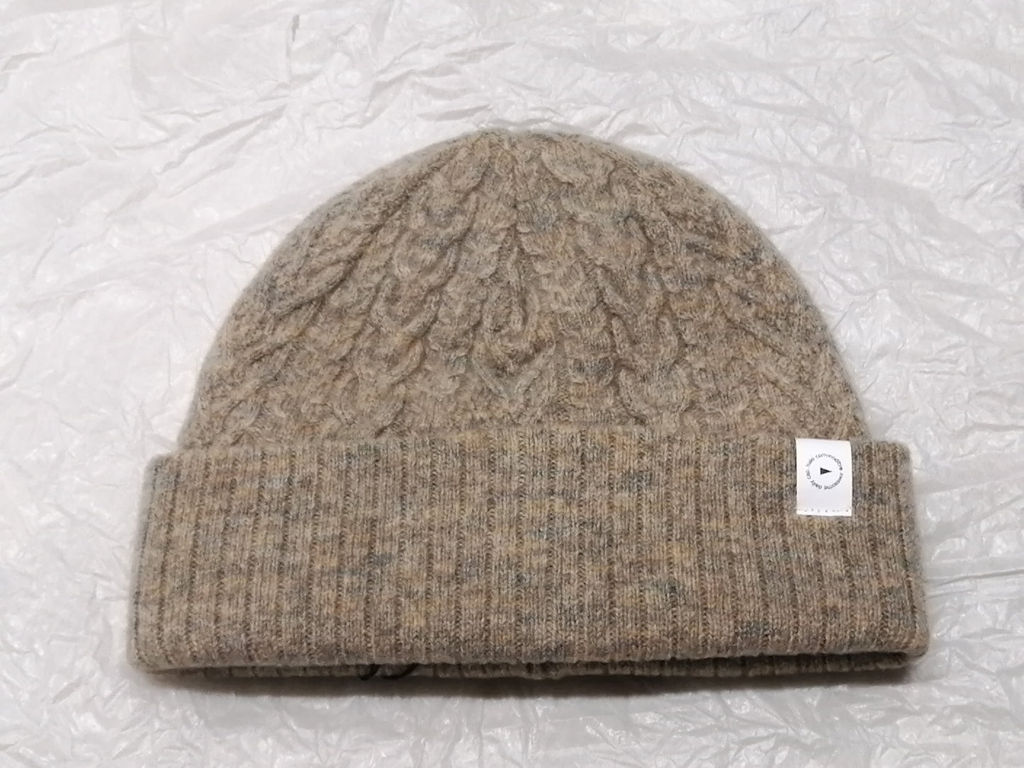 Stratus Cable Watch (裏表で異なる編地のリバーシブルニット帽)【halo commodity】