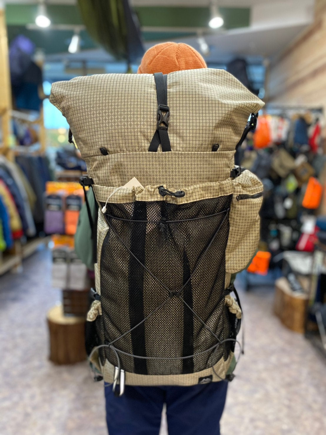 TAE BAEK 2 B-GRID ≪HIP BELT別売り≫(45L/軽量/フレームあり)【CAYL】