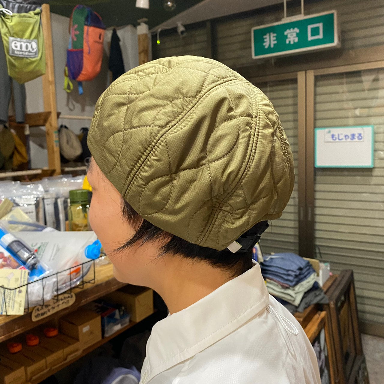 Flutter Beret(裏地フリース)【halo commodity】