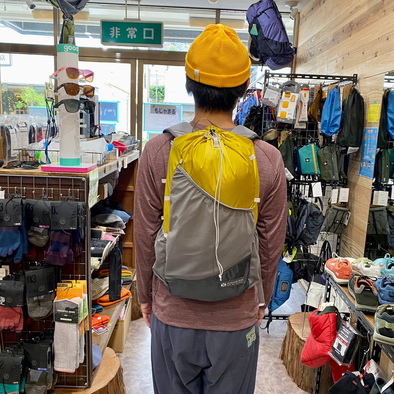 MINIMALIST 19 DAYPACK(超軽量331g/日帰り/アタックザック/19L)【GOSSAMER GEAR】