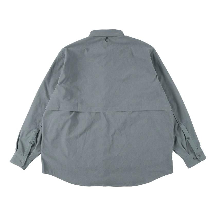 HIKE&BIKE CAVE CORDUROY BIG SHIRT【PAPEASKY】