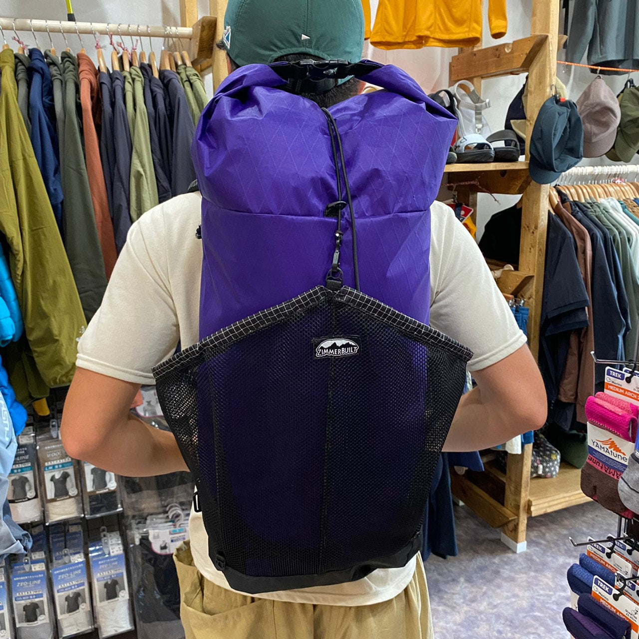 PikaPack X-pac(30L/超軽量/底面ポケット付き)【ZIMMER BUILT】