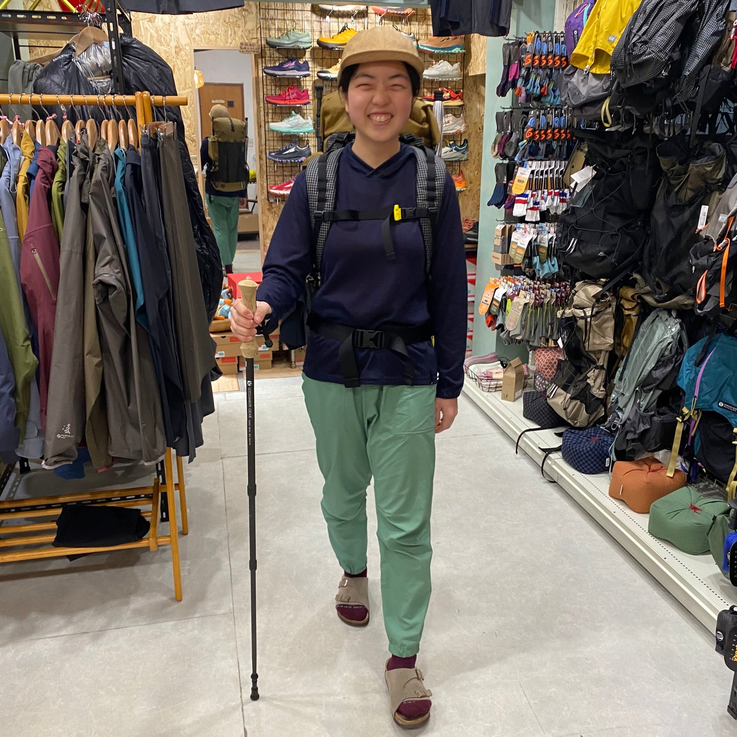 TAE BAEK 2 X-PAC≪HIP BELT別売り≫(45L/軽量/フレームあり【CAYL】