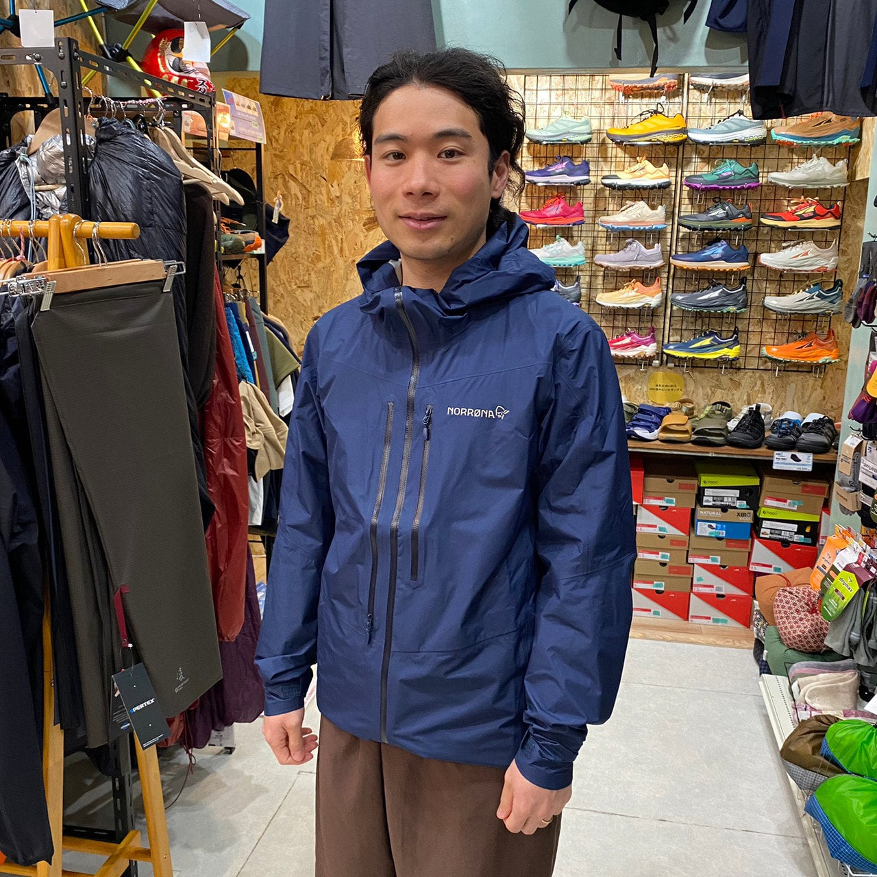 FALKETIND GORE PACLITE JACKET MENS（GORE-TEX/軽量258g/多機能レインジャケット）【NORRONA】