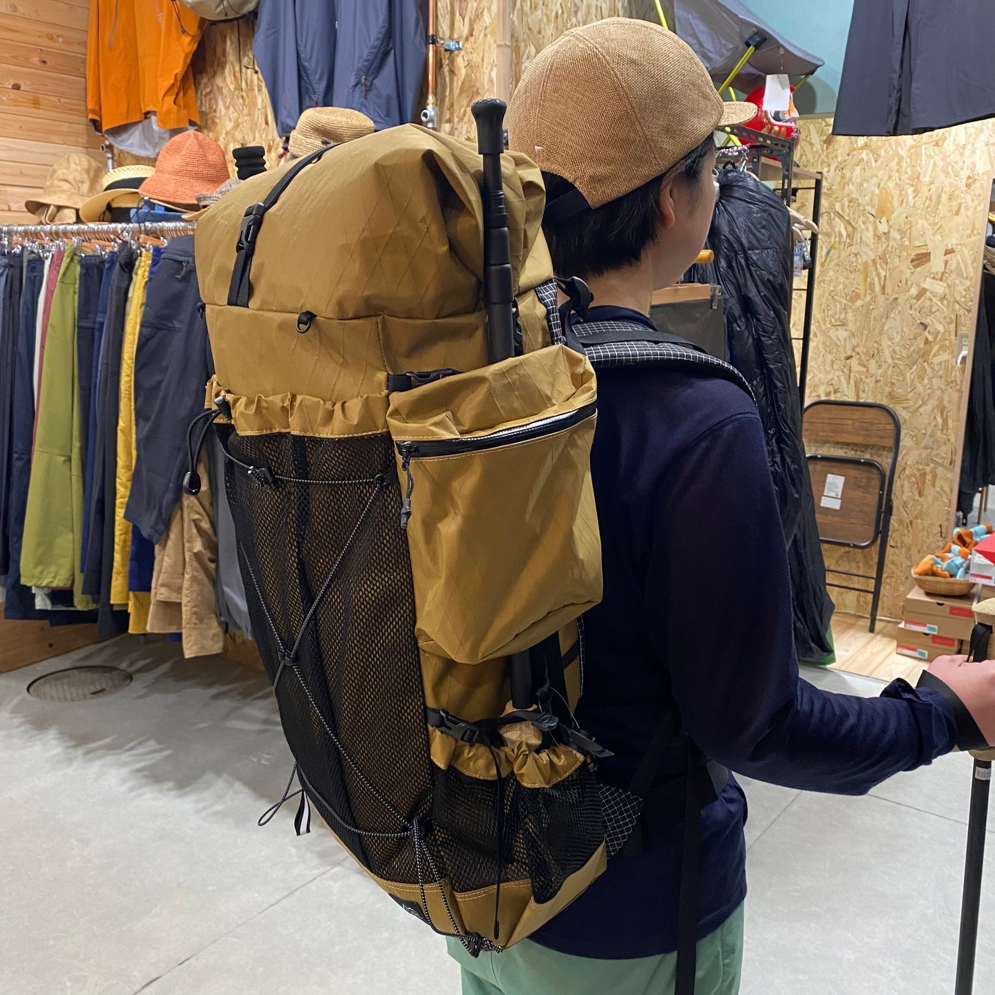 TAE BAEK 2 X-PAC≪HIP BELT別売り≫(45L/軽量/フレームあり【CAYL】