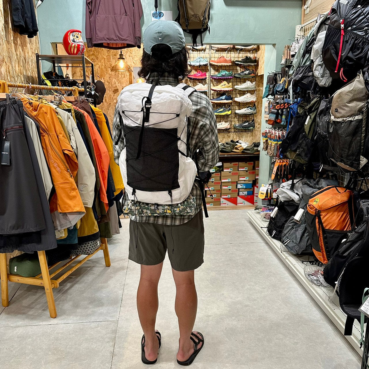 GRAMLESS PACK ULTRA 35L(超軽量340g/耐荷重12kg/日帰り~テント泊・雪山でもOK))【LITEWAY】