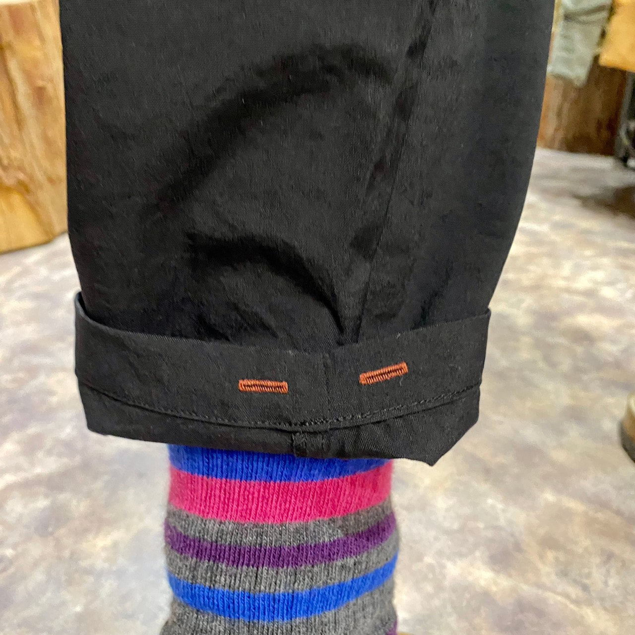 フミアト 加州(ワイド目な中厚地トレッキングパンツ)【AXESQUIN 凌】