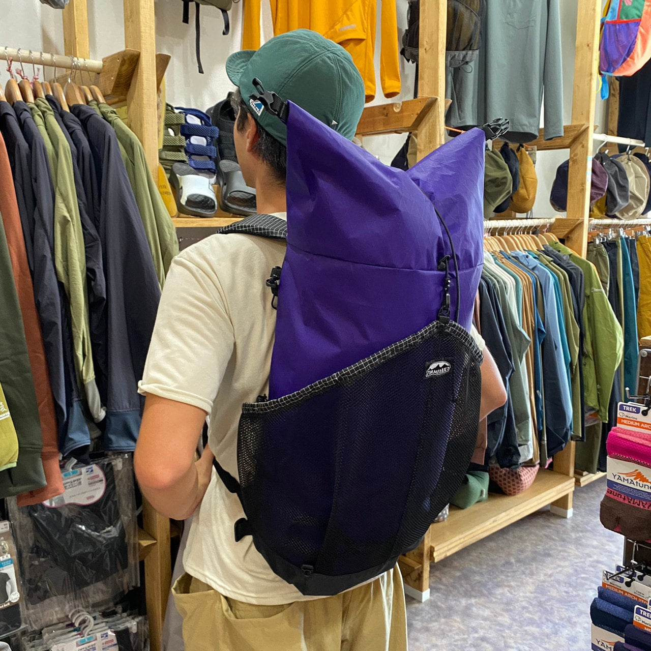 PikaPack X-pac(30L/超軽量/底面ポケット付き)【ZIMMER BUILT】