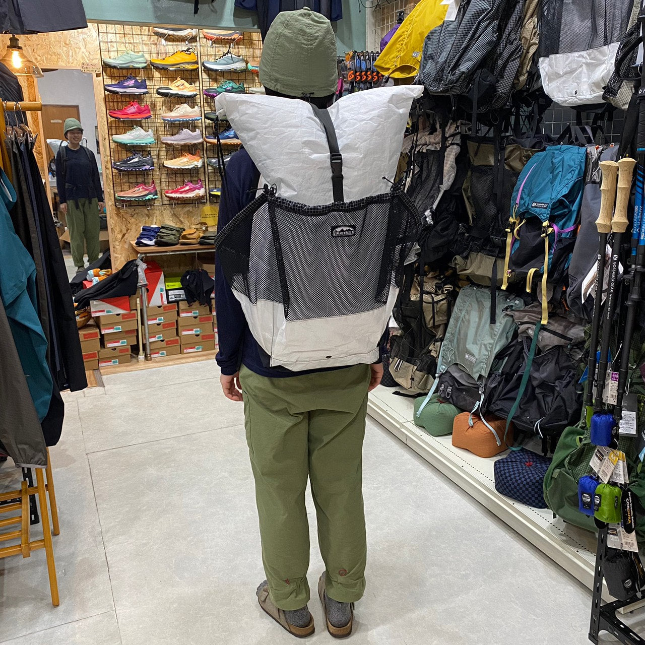 Big Step Pack(最大47L/超軽量/別注雪山登山対応ver.)【ZIMMER BUILT】