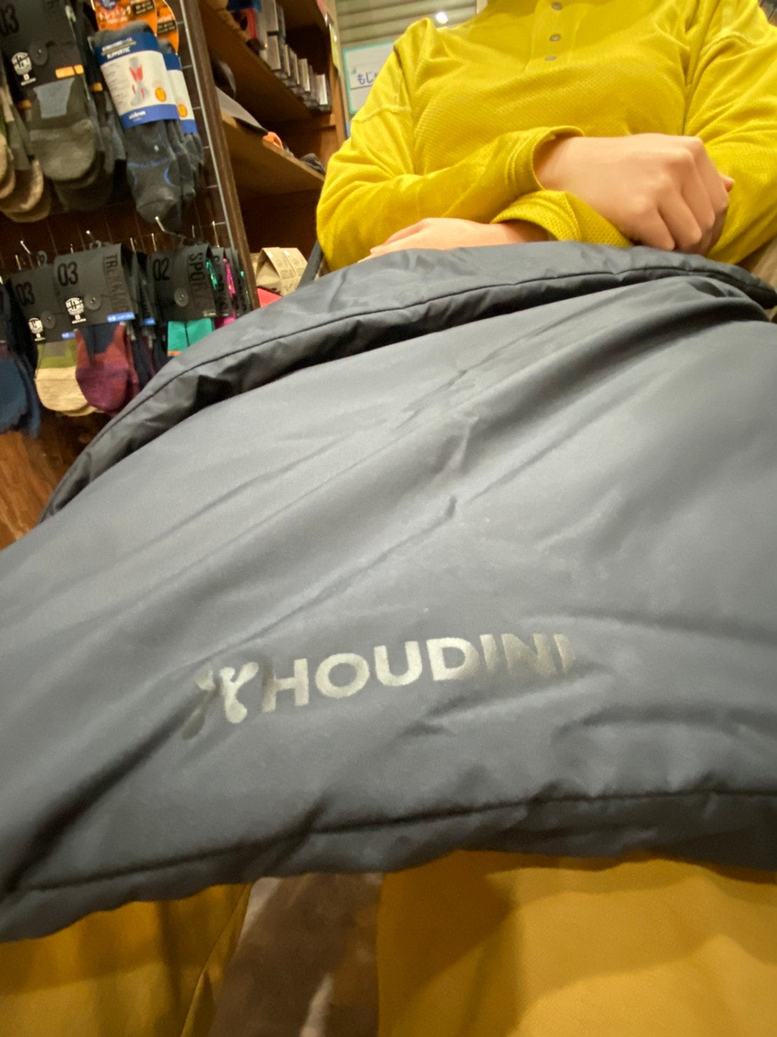 Puffy Square(化繊綿の巻きスカート)【HOUDINI】