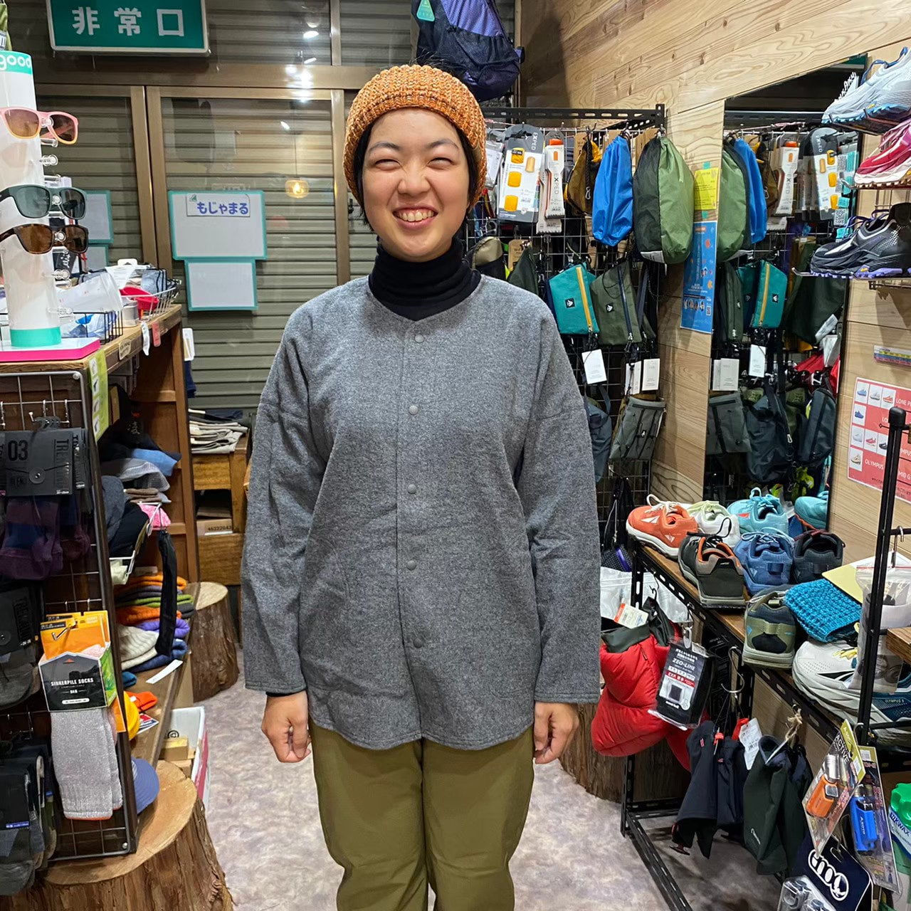 マタギ 尾州(通気性抜群のウールシャツ)【AXESQUIN凌】