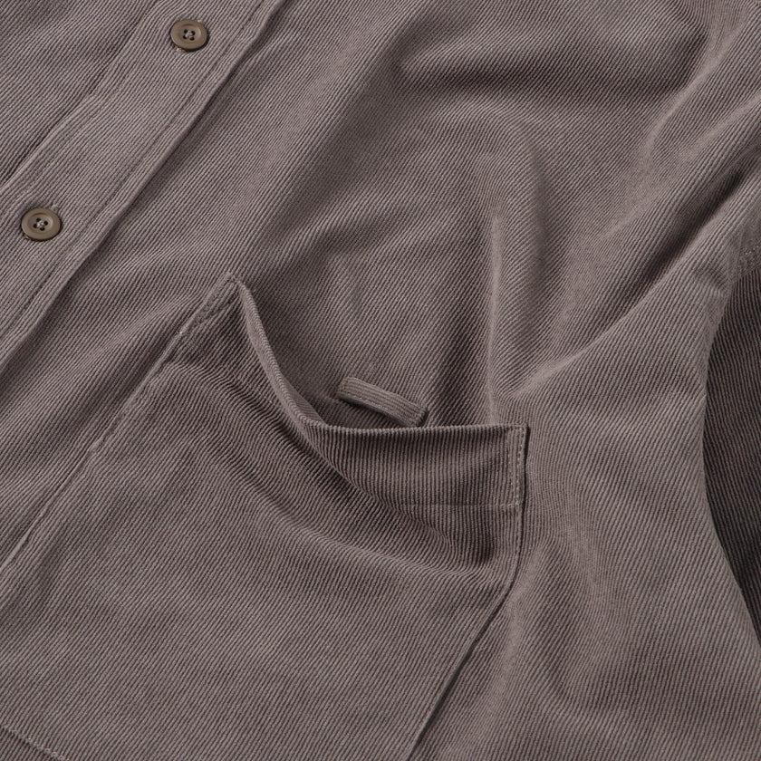HIKE&BIKE CAVE CORDUROY BIG SHIRT【PAPEASKY】
