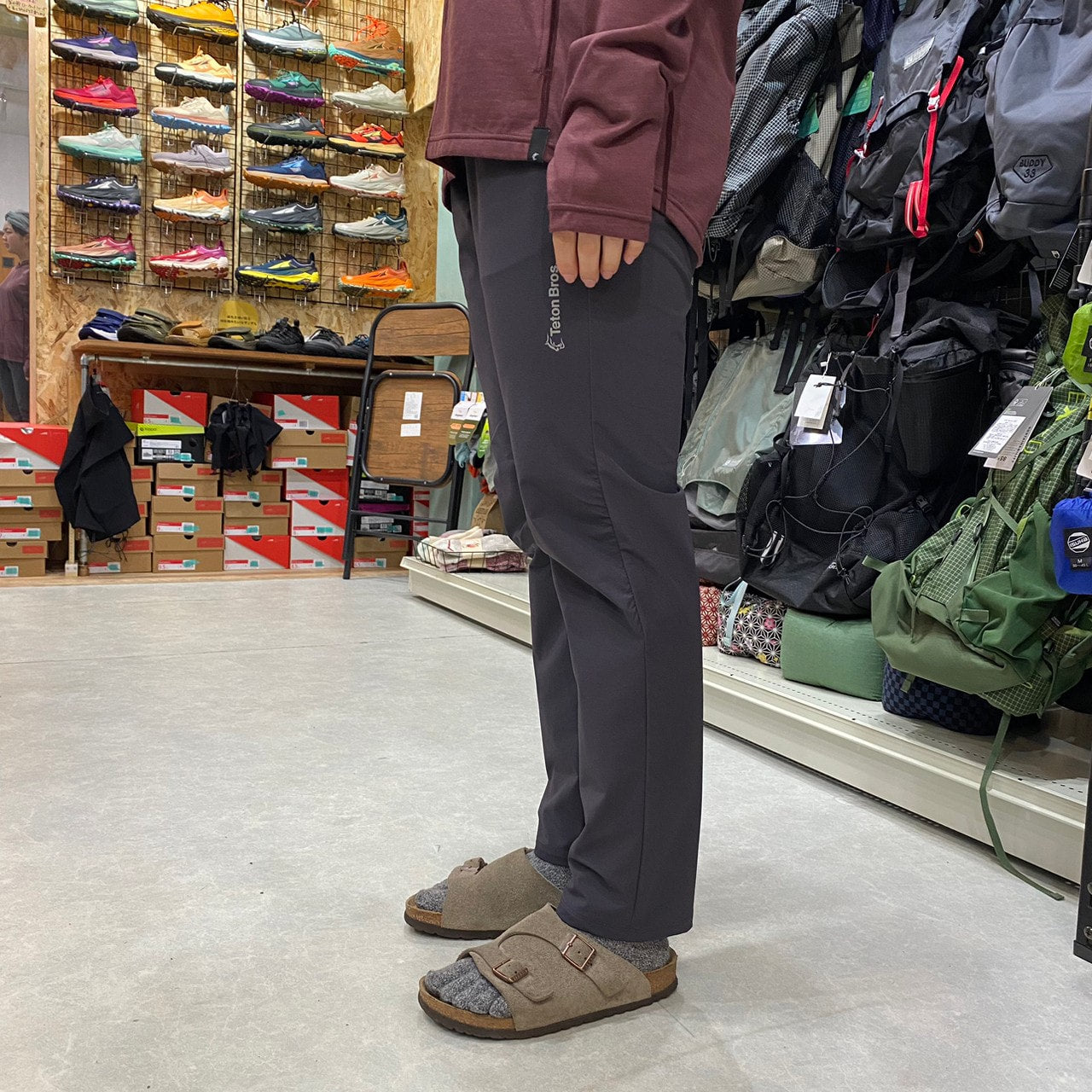 WS Run Pant(女性用/軽量/ストレッチ抜群)【Teton Bros.】